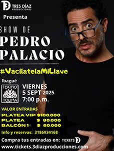 SHOW DE PEDRO PALACIO